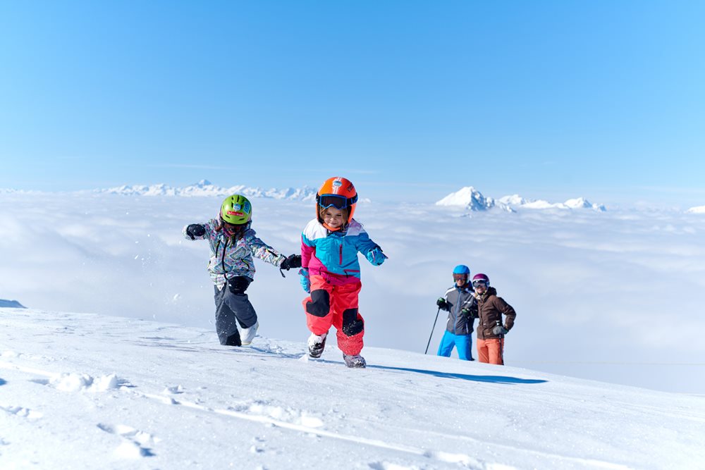 Rodinná lyžařská střediska v Itálii, Rakousku a Slovinsku